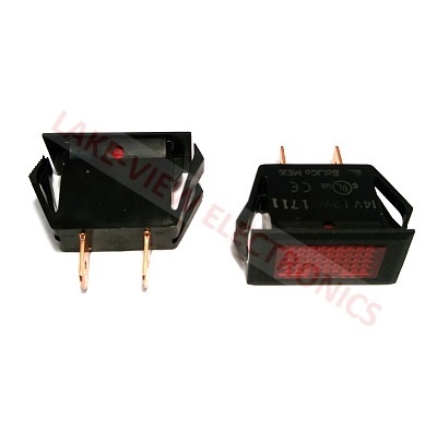 INDICATOR 14V RED INCAND PNL LIGHT