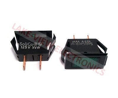 INDICATOR 125V GREEN NEON 0.250&quot; Q.C. TABS PNL MT LIGHT