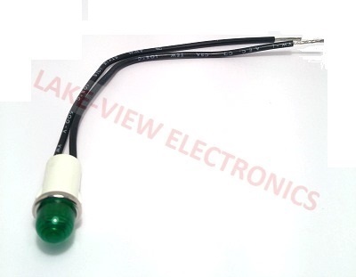 INDICATOR 14V GREEN INCAND 6" LEADS PNL LIGHT