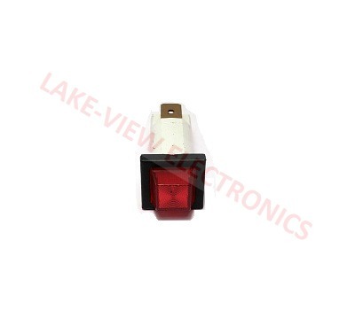 INDICATOR 28V RED INCAND 0.250" Q.C. TABS PNL LIGHT