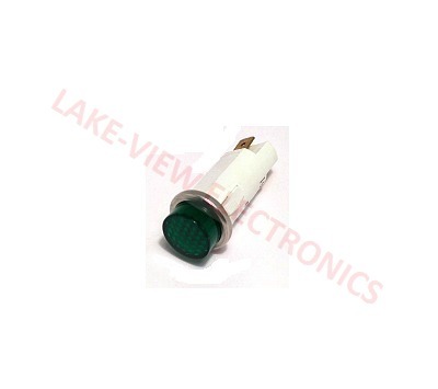 INDICATOR 125V GREEN NEON 0.187" Q.C. TABS PNL LIGHT