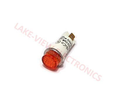 INDICATOR 250V AMBER NEON 0.187&quot; Q.C. TABS PNL LIGHT