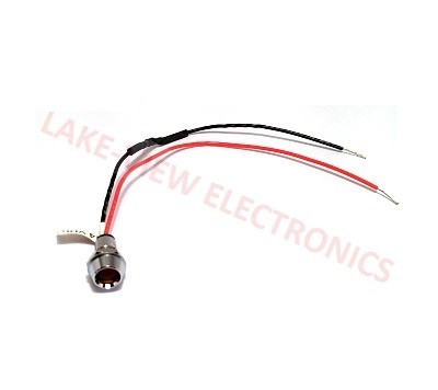 INDICATOR 14V AMBER LED 6&quot; LEADS