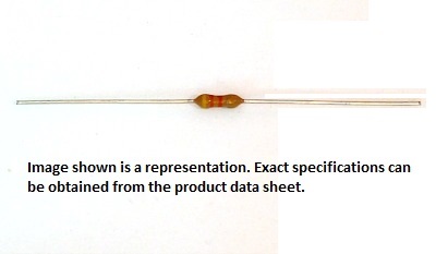 68 OHM 1/4W 5% CF RESISTOR BULK