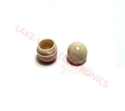 INDICATOR LENS CAP WHITE DOME