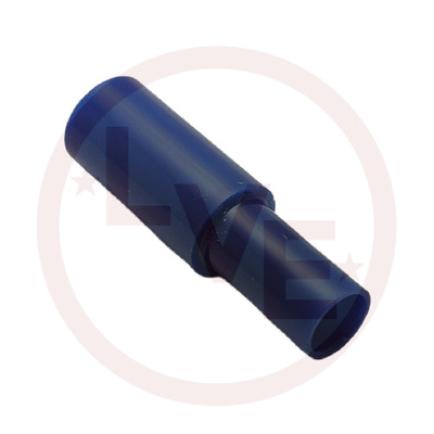 TERMINAL BULLET FEMALE CONNECTOR 22-16 AWG FULLY INSULATED VINYL BLUE