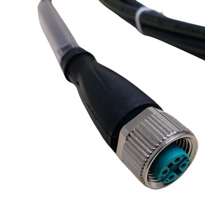 PEPPERL+FUCHS V1-G-BK2M-PVC-U CORDSET SINGLE-ENDED M12 STRAIGHT A-CODED, 4-PIN 2METER LENGTH