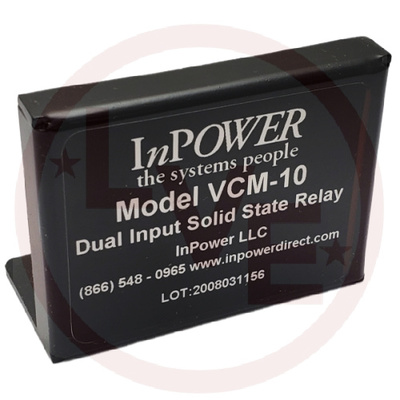 RELAY DUAL INPUT SOLID STATE 12VDC 15A
