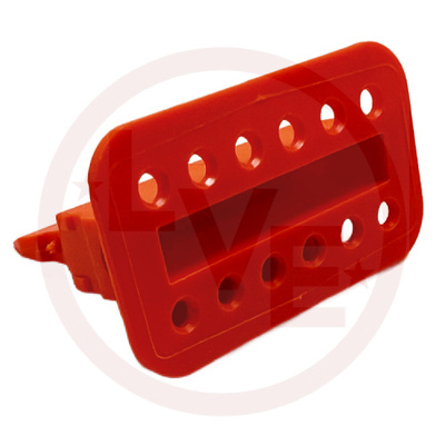 DEUTSCH W12S CONNECTOR WEDGELOCK ORANGE FOR DT 12 PIN