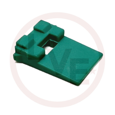 CONNECTOR WEDGELOCK GREEN FOR DT 2 PIN