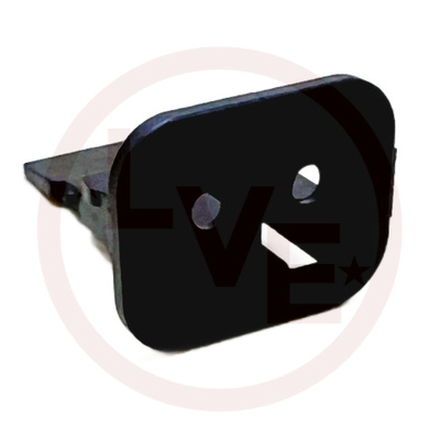 DEUTSCH W2SB CONNECTOR WEDGELOCK BLACK FOR DT 2 PIN KEY B