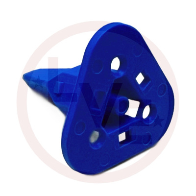 CONNECTOR WEDGELCOK BLUE FOR DT 3 PIN