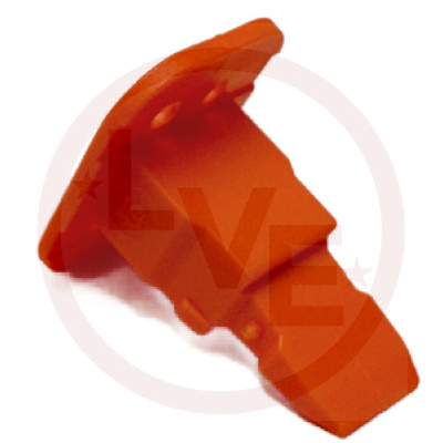 CONNECTOR WEDGELOCK ORANGE FOR DT 4 PIN