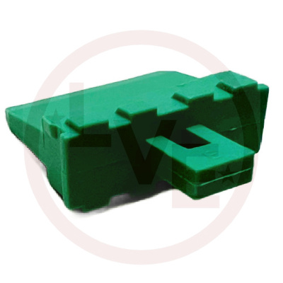 CONNECTOR WEDGELOCK GREEN FOR DT 8 PIN