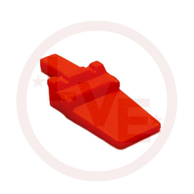 CONNECTOR WEDGELOCK ORANGE FOR DTM 2 PIN