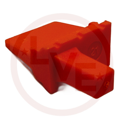DEUTSCH WM-6P CONNECTOR WEDGELOCK ORANGE FOR DTM 6 PIN