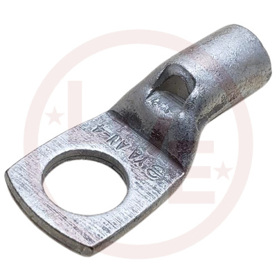 TERMINAL RING LUG 4 AWG 3/8" STUD NON-INSULATED